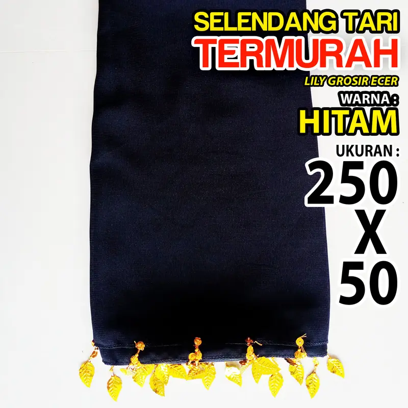 Sampur Tari 2,5 Meter Dewasa Selendang Tari Remo Gombyok Payet Sampur Gandrung Produsen Sampur 7