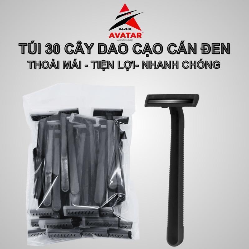  Bộ Dao Cạo Râu Dùng Một Lần 30 Món Lưỡi Dao Đôi Thích Hợp Đi Du Lịch Bao Bì Tiện Lợi Sản Phẩm AVATAR 