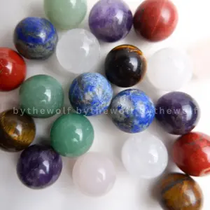 Tarotbythewolf - Mini Sphere Ball - Bola Kristal Batu Alam