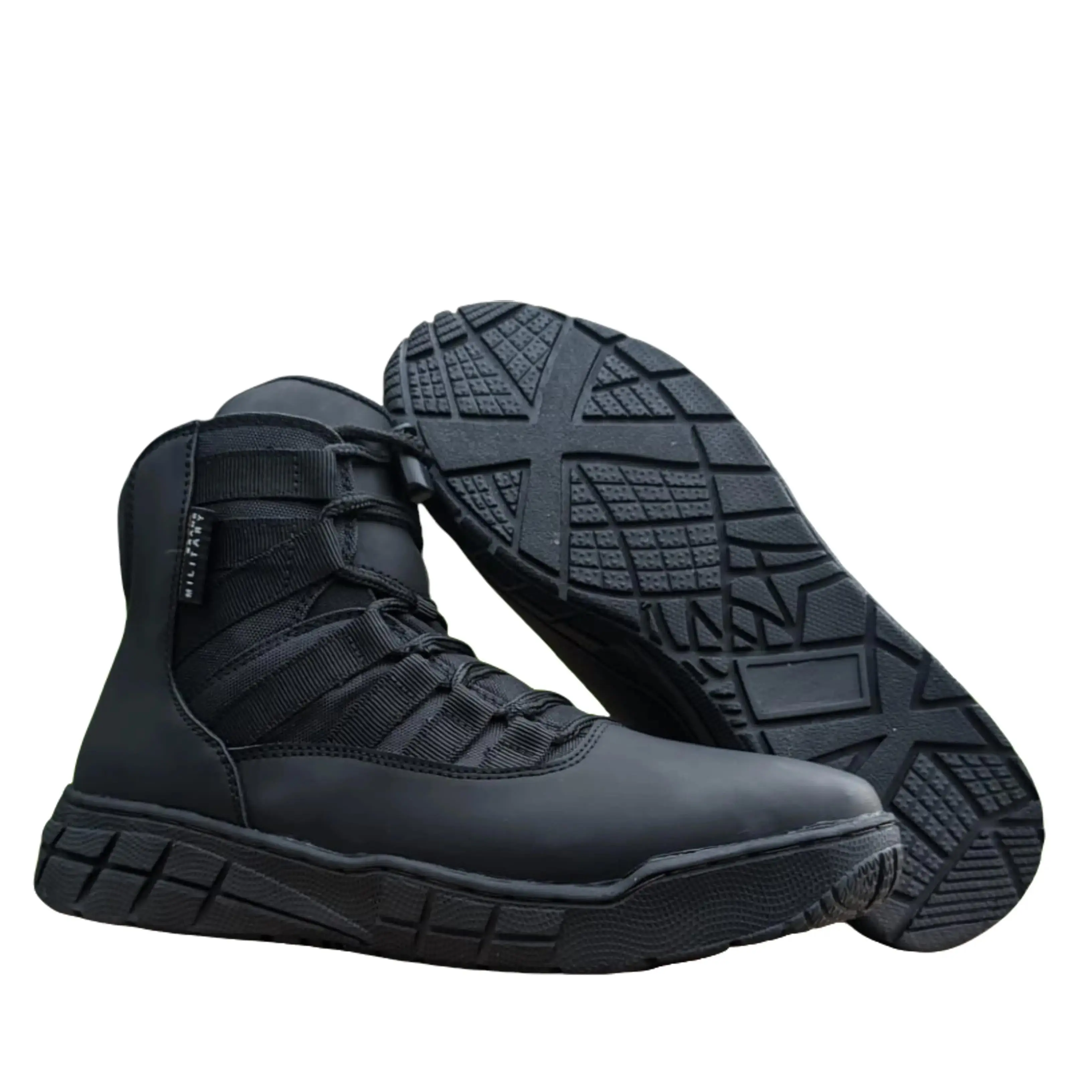 Sepatu pdl angkle boots sepatu pdl lantas pendek model ninja terbaru caanggo militery