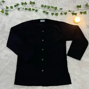 Baju Pangsi Dewasa Hitam Polos Silat | Adat | Arh Fashion Pria