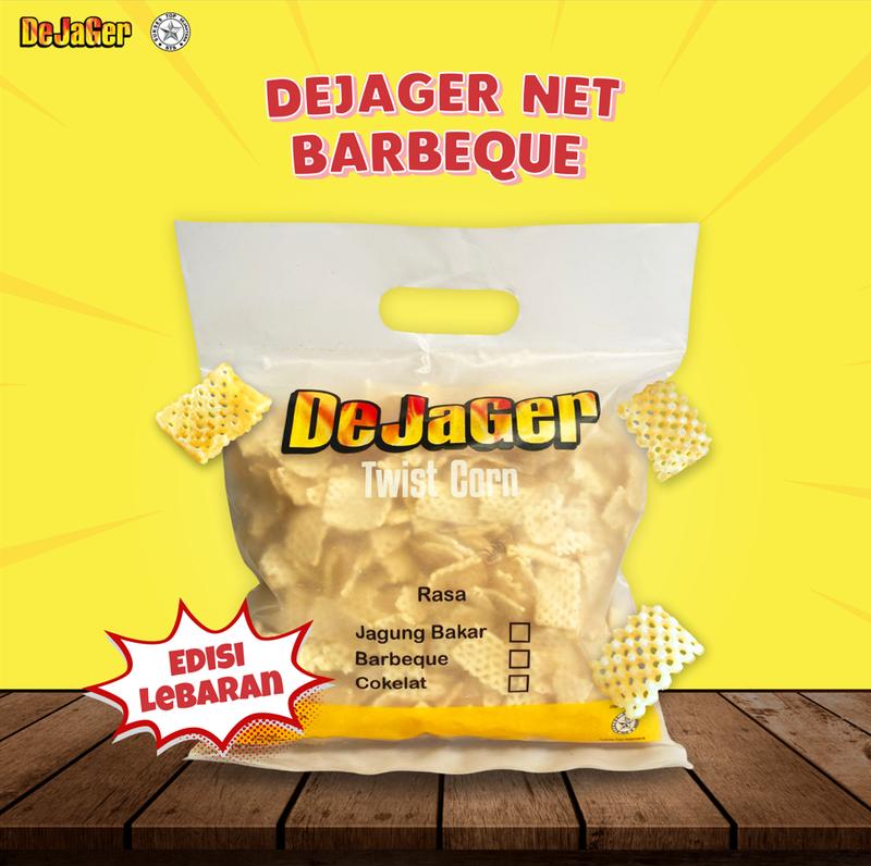 Dejager Net Rasa Barbeque Bakar Edisi Lebaran 1 pack isi 250 gram 0