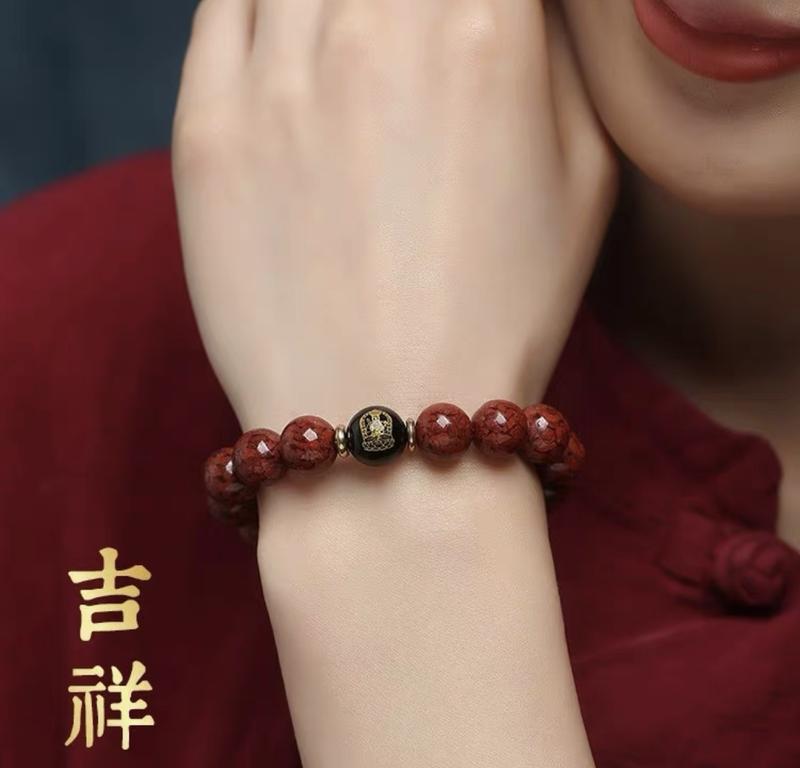 Product Introduction of Crystal Sand Guardian, S925 Silver Talisman Men's and Women's Bracelet 2