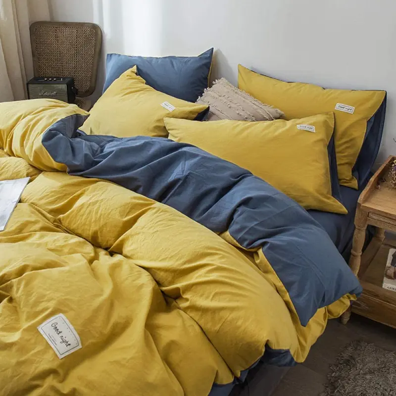 BED COVER SET SPREI POLOS UKURAN 200, 180, 160, 120 Bedcover Kain Katun Include Sarung Bantal Dan Sarung Guling Dan Sprei Sudut Karet 7