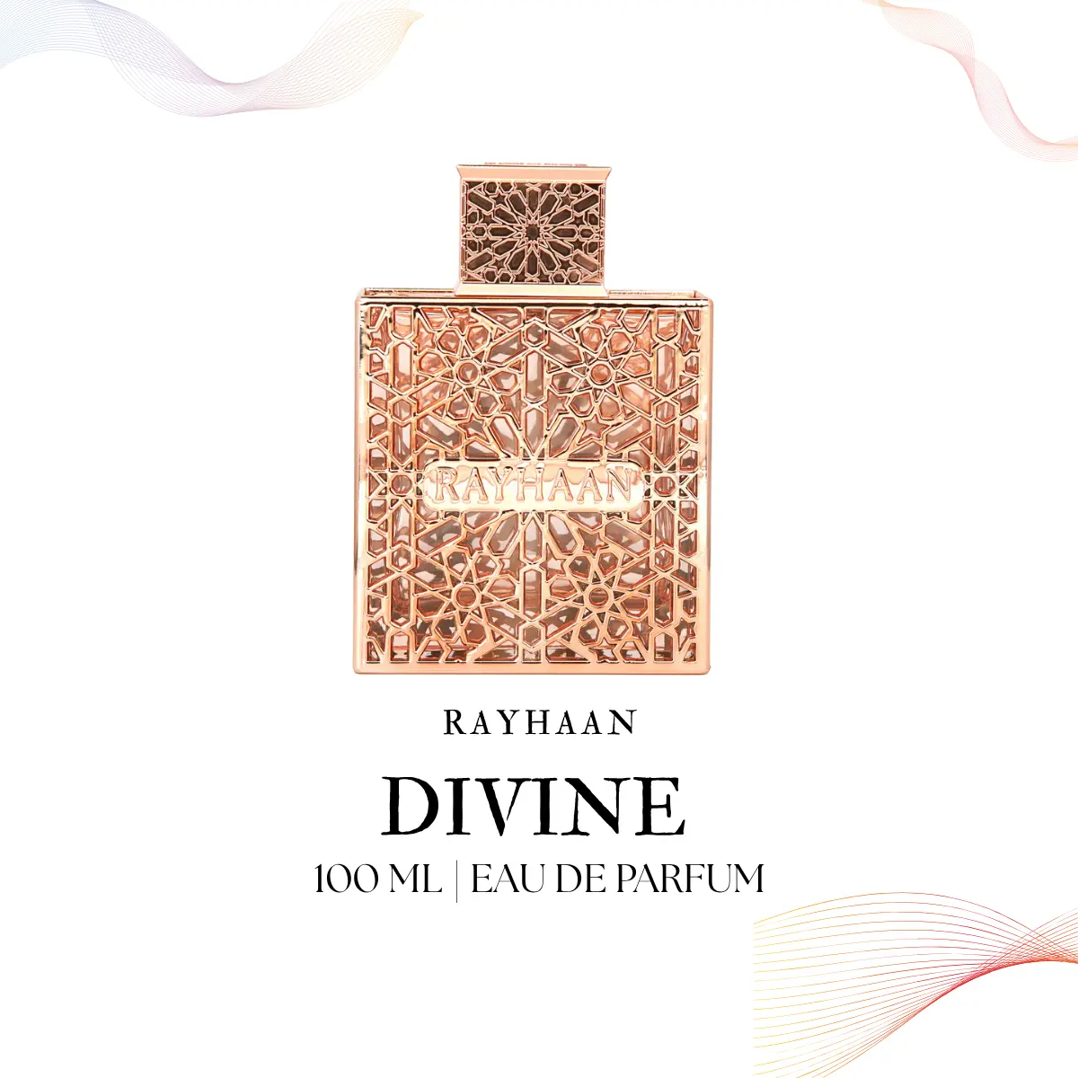 RAYHAAN Divine Eau De Parfum 100ml For Man For Woman Unisex