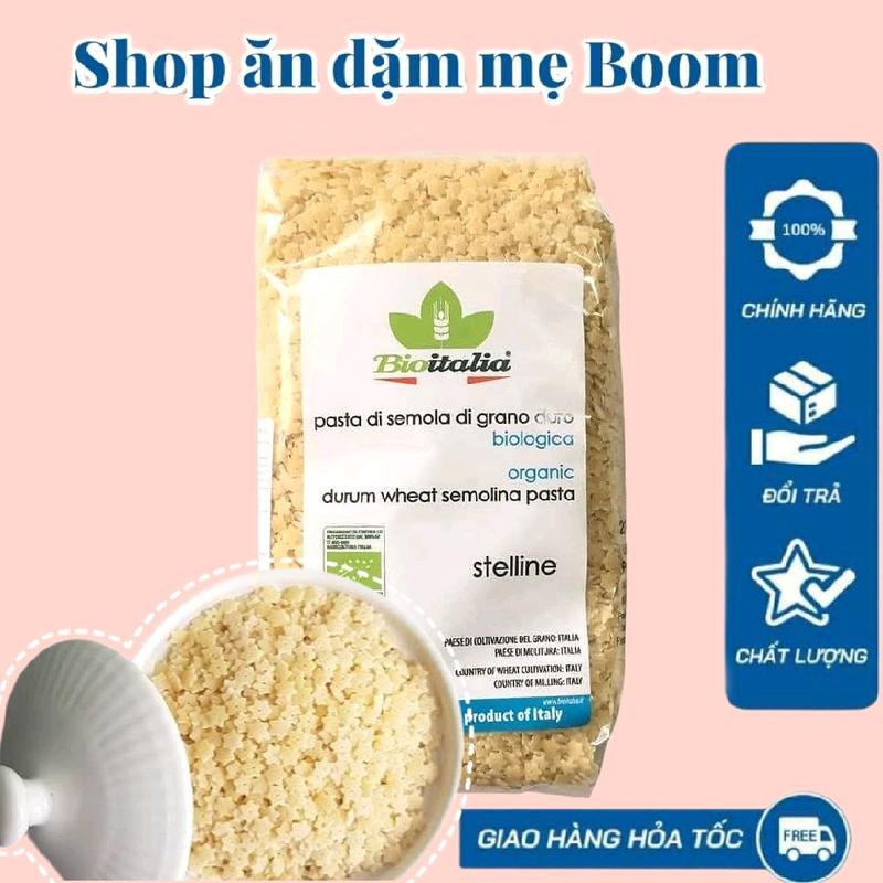 Nui sao hữu cơ tách muối Bioitalia cho bé Food