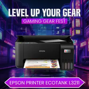 EPSON Printer EcoTank L3211 A4/F4 Print Scan Copy EPSON Printer EcoTank L3211 A4/F4 Print Scan Copy