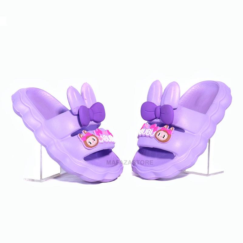 Sandal Anak Perempuan Hilo's Model Slop Labubu Kelinci 2-9 Tahun - Sepatu, Fashion 1