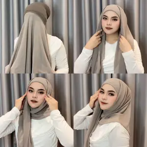 HIJAB JILBAB SEGITIGA INNER FUJI INSTAN SQUARE / SQUARE INNER 2 LAYER BAHAN CERUTY BABYDOLL Basic Muslim