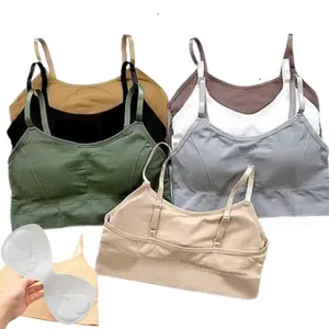 BRA503 Pakaian Dalam Wanita Bra Tanpa Kawat Bra Olahraga Bra Wanita Bra Tanpa Kawat Sport Bh