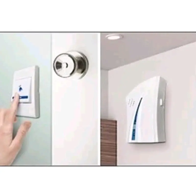 BEL RUMAH WIRELESS DOOR BELL WIRELESS TANPA KABEL 2