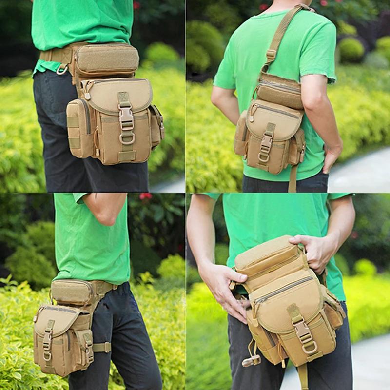 Product Introduction of [Born Youth]1PC Fashion Waterproof Casual Single Shoulder Slung Sports Leg Pocket 17
