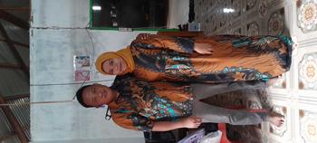 Product Review of Maura Couple / Couple Gamis Kemeja Pria Lengan Pendek Baju Ibu Batik Muslim from r**i 1