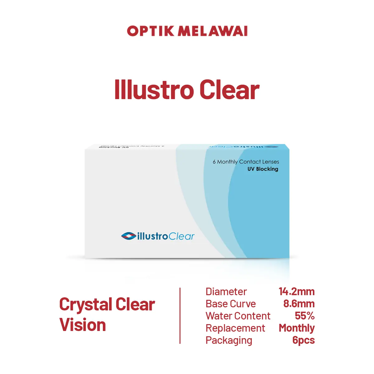 Illustro Clear - Lensa Kontak
