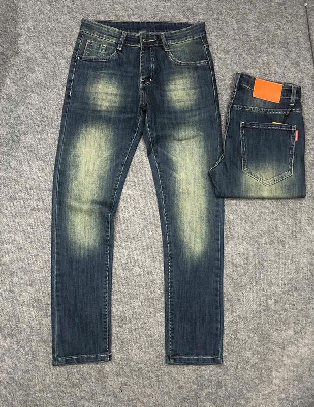 Quần Jean Nam Cao Cấp XANH RÊU  TRƠN - HC 29 Menswear Pants Có Túi