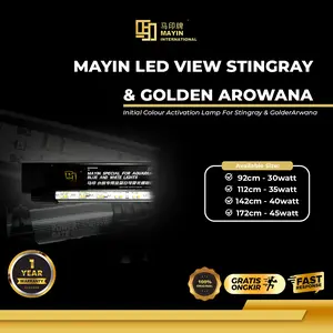 Lampu LED VIEW for Golden Arwana , Stingray and DATZ - Blue and White ( PENGIRIMAN REGULER )