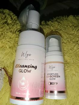 Product Review of CLEANSING GLOW (facial wash cleanser) | WYS WELL YOU SKIN Ceramide Membersihkan Niacinamide Muka Berminyak Extract from R**a 0