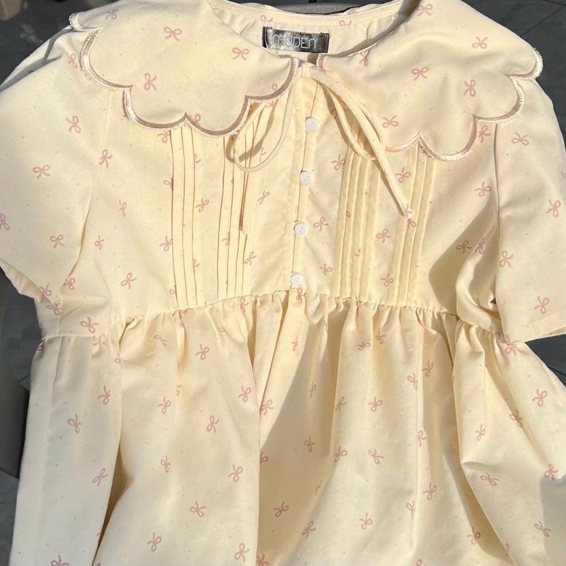 Moden - Áo babydoll cổ hoa Zoe