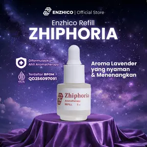 ENZHICO ZHIPHORIA Refill Aromaterapi dan HUMIDIFIER DIFFUSER Pink Dan Biru