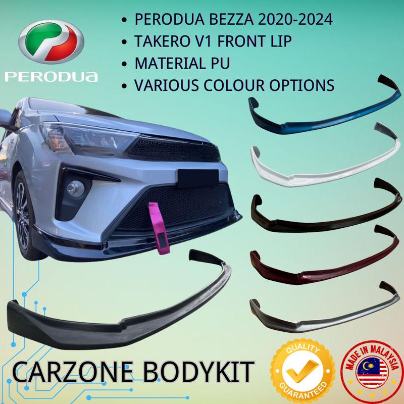 PERODUA Bezza Takero Front Lip Bodykit 2020-2024 Poliuretan PU - TikTok ...
