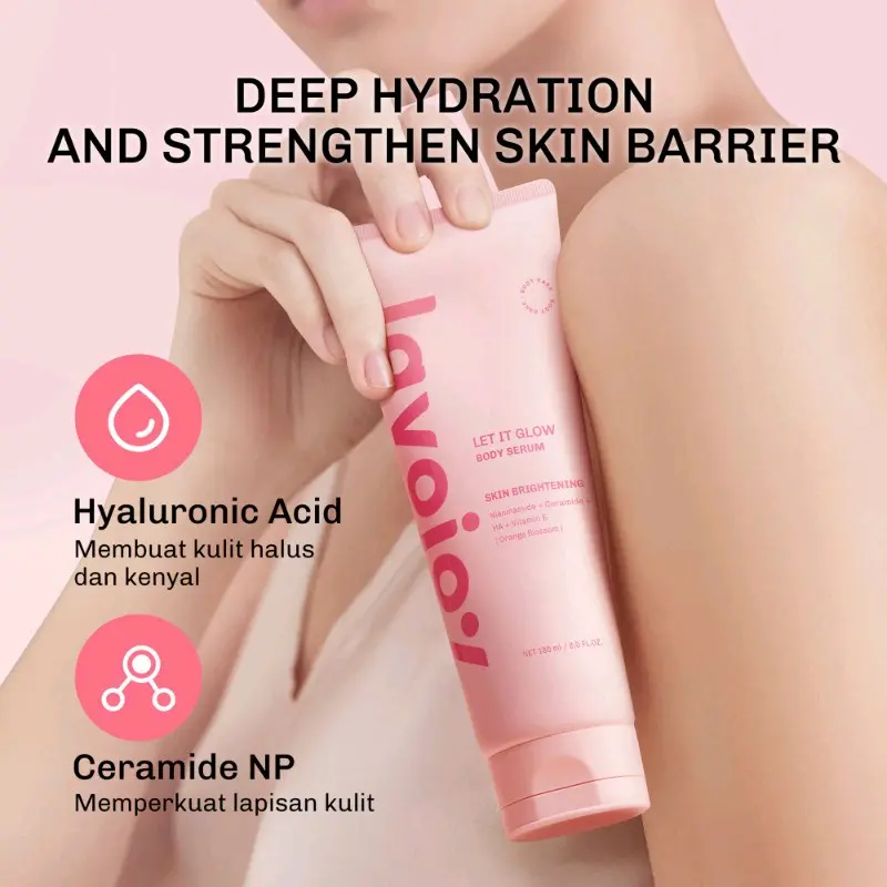 Lavojoy Instant ToneUp(day) dan Brighten(night) mencerahkan dan melembutkan 1