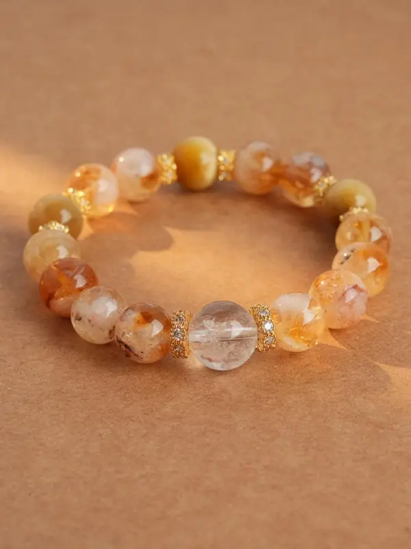 Natural Stone Beaded Bracelet, Fashionable Jewelry for Women & Girls, Trendy All-match & Exquisite Jewelry for Birthday Gift 7