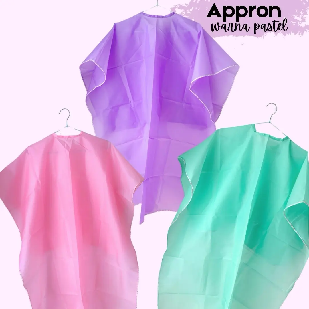 Apron Potong Rambut Melukis Painting dan Lainnya