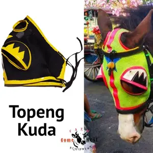 Ready Stock Topeng Kuda Tregos Kedok