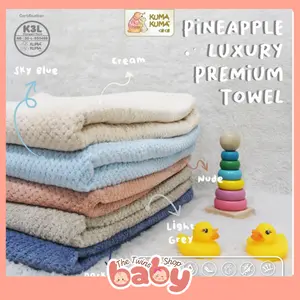 Kuma Kuma Pineapple Luxury Premium Baby Towel - Handuk Mandi Bayi