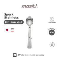 Gambar Mosh Spork Stainless - (2-in-1 Spoon & Fork) dari Mosh Indonesia Kota Administrasi Jakarta Timur 1 Tokopedia