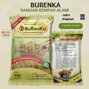 5 Burenka 100% Original Ramuan Dayak Serbuk Rendaman Kaki Foot