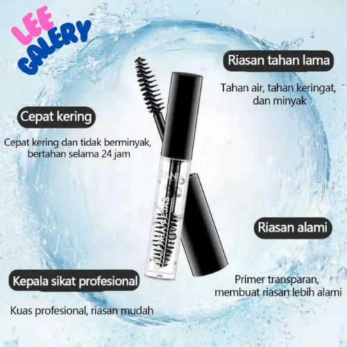 Product Introduction of SANIYE【BPOM】 Eyebrow Gel Fixer & Maskara Transparan Tahan Lama Alis Makeup M310 Hitam Mascara 18