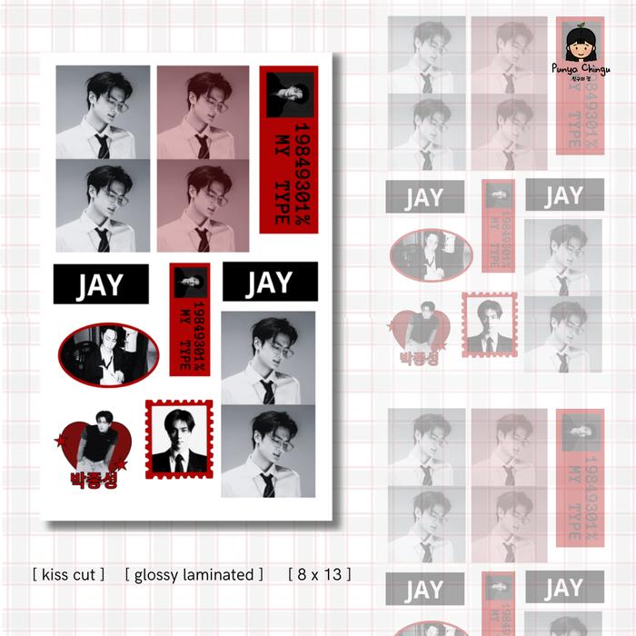 Jual ENHYPEN - Red CASE DECO STICKER | STICKER SHEET KPOP - SUNGHOON ...