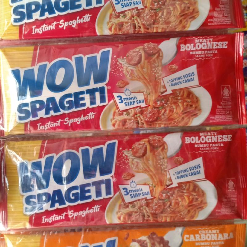 spaghetti Wow mie instan terlarissss Noodles Food 0
