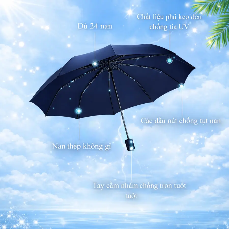 Ô dù Che Mưa Đi Nắng 24 Nan Mở Tự Động Gấp Nhỏ Gọn, Cầm Tay 2 Chiều Mang Đi Học, Du Lịch cỡ lớn mưa và nắng | BigBuy360 - bigbuy360.vn Ô dù Che Mưa Đi Nắng 24 Nan Mở Tự Động Gấp Nhỏ Gọn, Cầm Tay 2 Chiều Mang Đi Học, Du Lịch cỡ lớn mưa và nắng | BigBuy360 - bigbuy360.vn