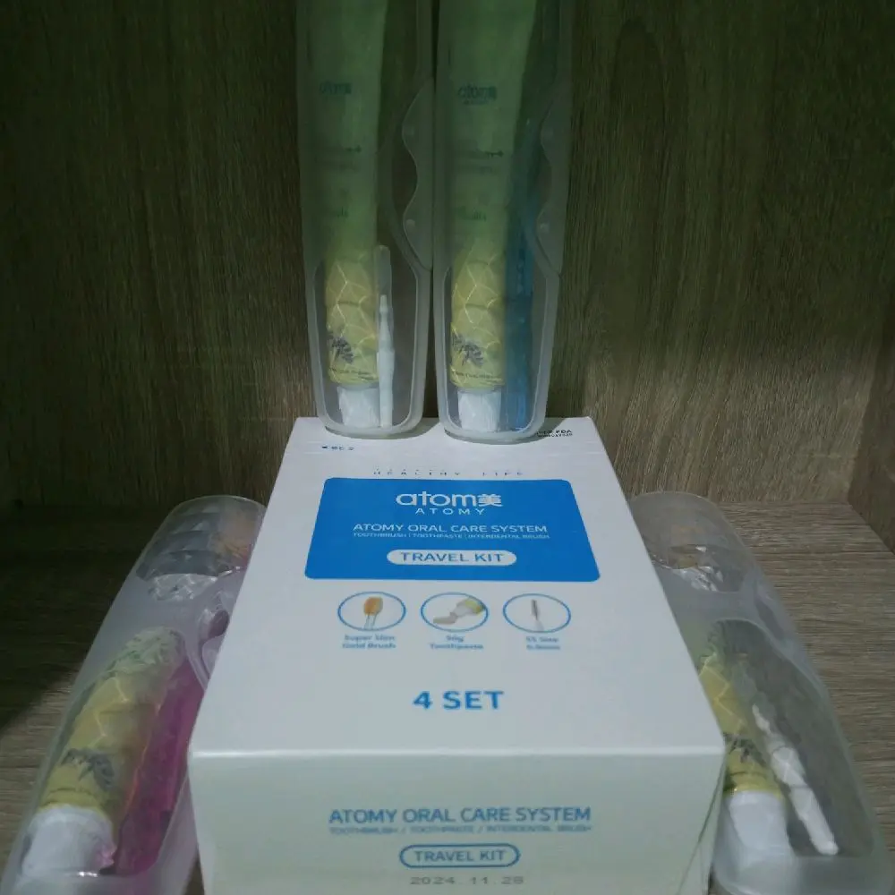 oral care travel kit 1 set atomy hand carry korea