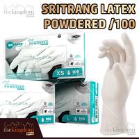 Gambar Sritrang Latex Gloves PP Powdered /100 Sarung Tangan Bedak Disposable Handscoon Powder Glove Tepung - S dari The Kingdom Shop Kota Administrasi Jakarta Utara 2 Tokopedia