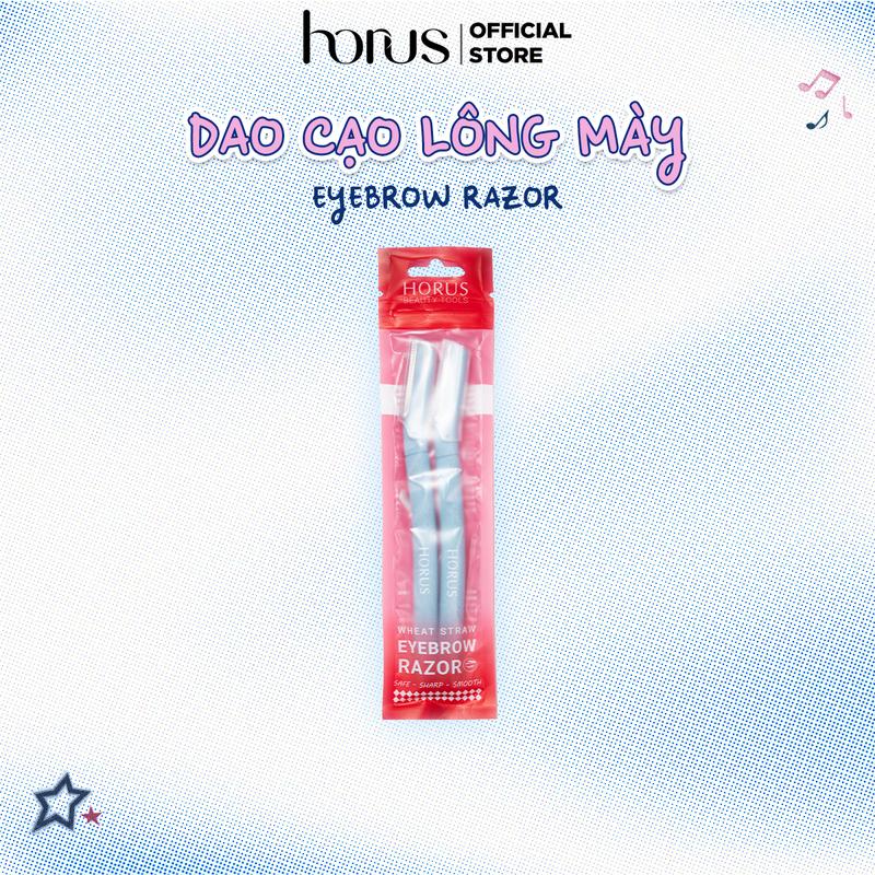  Horus Dao cạo lông mày Eyebrow Razor Wheat Straw Pack of 2 