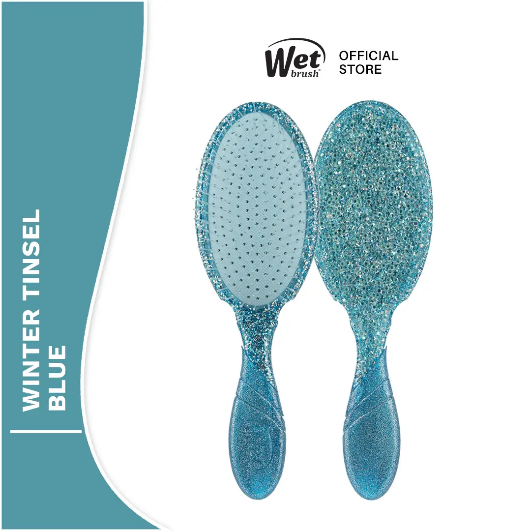The Wet Brush Winter Tinsel Blue