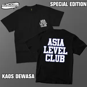 Baju Kaos Dewasa Persib Asia Level Club Football Distro Lengan Pendek Cotton Combad 24S Lembut