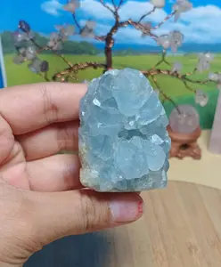Natural Blue Celestite Cluster 116 grams (29)