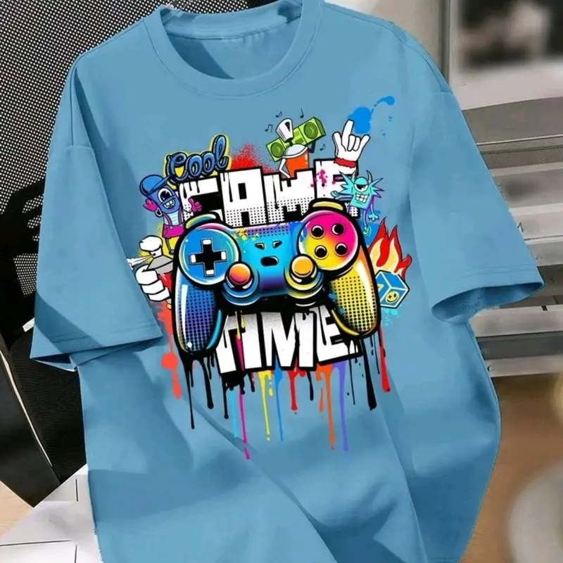 Kaos Distro Bigsize 7XL 6XL 5XL 4XL 3XL 2XL XL L M S Kaos Korean Style 18 Chicagho Full Printing T-Shirt Pria Wanita Jumbo Bahan Catton Combed 24s Lembut Adem Nyaman Dipakai Unisex Pria Wanita Warna Putih Beige High Jepang Cream Lilac kaos Oversize Baju 4