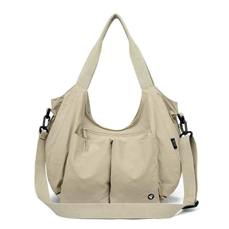 Renata Nylon Multi Pocket Shoulder Bag Tas Nilon Tas Wanita Tas Tote Bag Tas Selempang Tas Harian