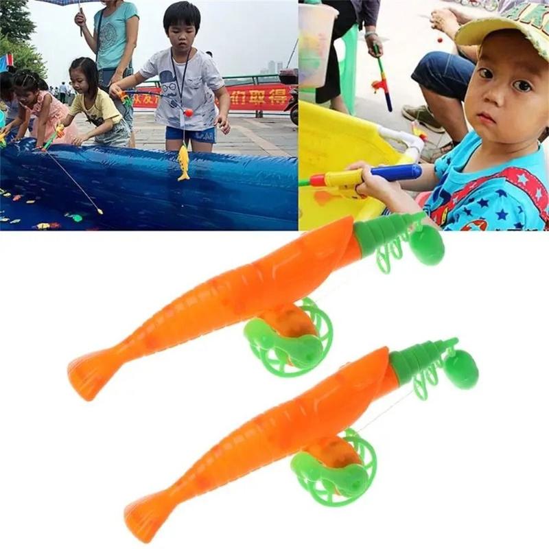 Đồ Chơi Câu Cá Từ Tính, Cần Câu Cho Trẻ Em, Móc Nam Châm, Cần Câu, Đồ Chơi Mô Hình Cá, Có Thể Thu Vào, Dày Dặn, Trò Chơi Vui Nhộn, Thích Hợp Cho Trẻ Em 5