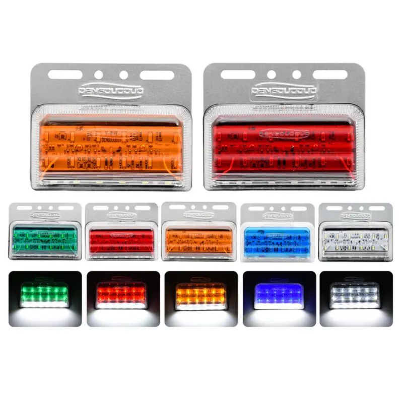 LAMPU BAK LAMPU SAMPING LED SMD VARIASI TERANG TRUK BUS 24V SHILIDUO DENDUO 1