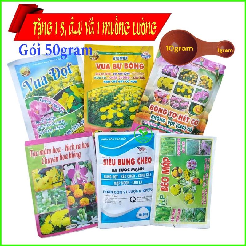   MsN12  Combo 6 gói phân bón chuyên dùng cho hoa cúc hoa vạn thọ...  1 vua đọt 1 kích hoa 1 bung chèo 1bm 1vbb 1 bông to hết cỡ mỗi gói 50gram kèm 1sâu+1 muỗng lường  
