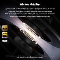 Gambar Edifier W820NB Plus - Wireless Bluetooth Noise Cancellation Over-Ear Hi-Res Audio ANC Headphone - Dark Gray Edition  dari Duta Mandiri Infokom Kota Administrasi Jakarta Pusat 5 Tokopedia