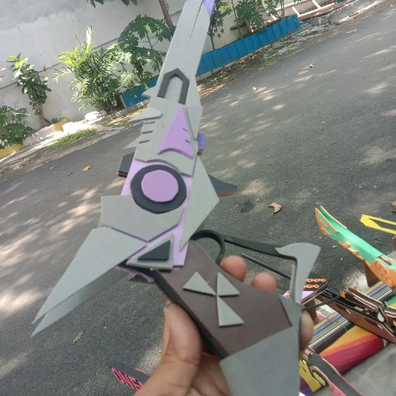 SG 2 JUTA mainan tembakan kayu dan busa dengan peluru karet gelang Toy Anak 4