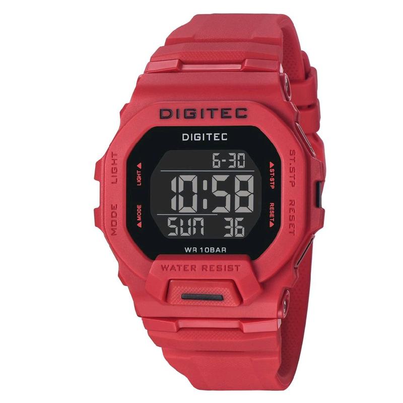 Jam tangan Pria DIGITEC 5169T Digital Digital Tahan air Olahraga Bercahaya 8