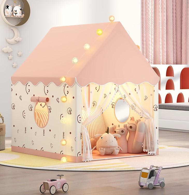  Lều Cho Bé Lều Công Chúa Hoàng Tử - Không gian riêng tư giúp bé phát triển tính tự lập Dễ dàng lắp đặt Khung Inox chắc chắn Vải Dù siêu bền 